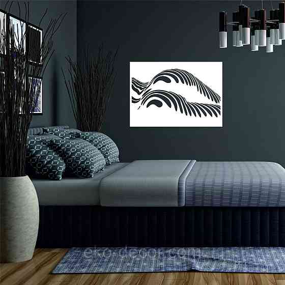 Декоративное настенное Панно «Девушка» , Декор на стену 110*77 см, Белый Киев