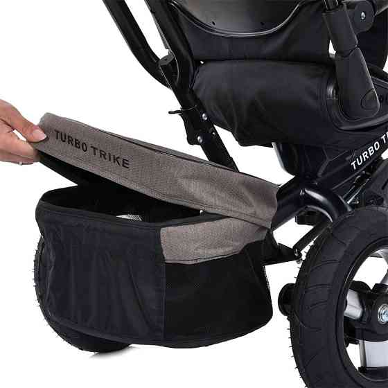 Дитячий триколісний велосипед MT 1007-5 сірий Вінниця