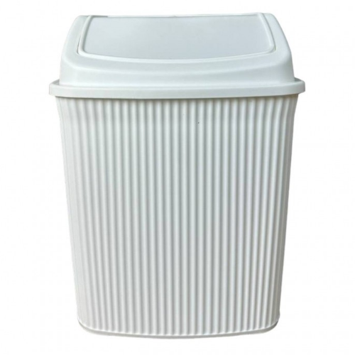 Відро для сміття 8л пластик білий Nostalgia ELIF Житомир - изображение 1
