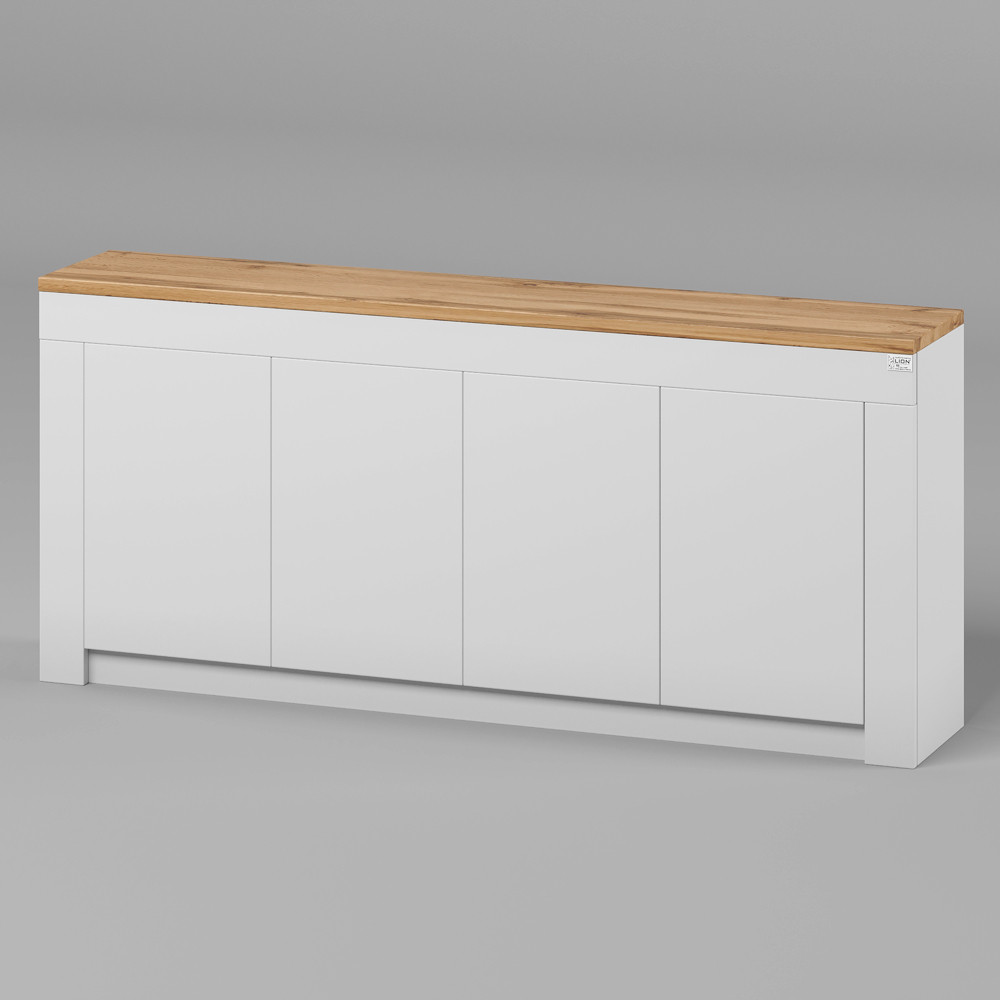 Великий комод LION Ларрі-1 Нiмфея альба/Дуб Аппалачи (LION-041009) Дніпро - фото 2