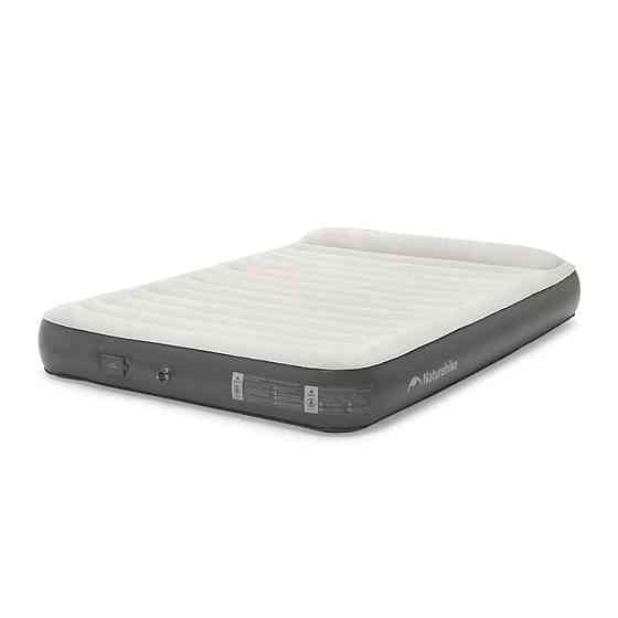 Самонадувающийся матрас, двухместный, со встроенной помпой Naturehike CNK2450WS040, 250 мм, серый Киев
