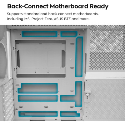 Корпус MONTECH HS01 (W) Вінниця - фото 5