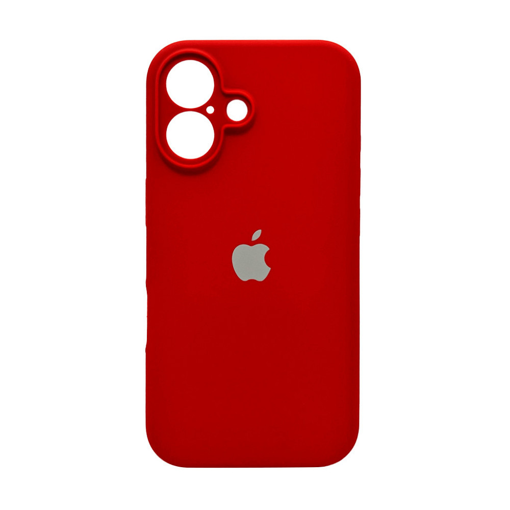 Чохол для смартфона Silicone Full Case AA Camera Protect for Apple iPhone 16 21,Rose Red Київ - фото 1