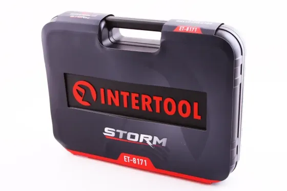 Набір голівок і насадок 171 ед. Intertool Storm 1/2, 1/4, 3/8 Вінниця