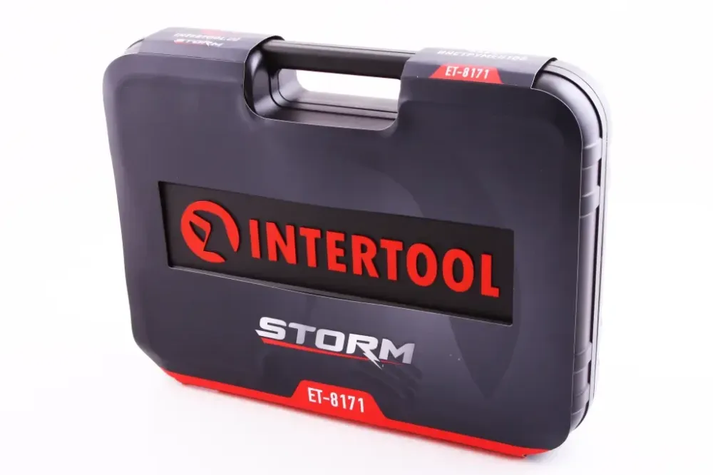 Набір голівок і насадок 171 ед. Intertool Storm 1/2, 1/4, 3/8 Вінниця - фото 3