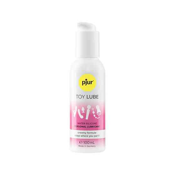 Крем-лубрикант для игрушек pjur Toy Lube (100 мл) на гибридной основе, не стекает Sex Aura Киев
