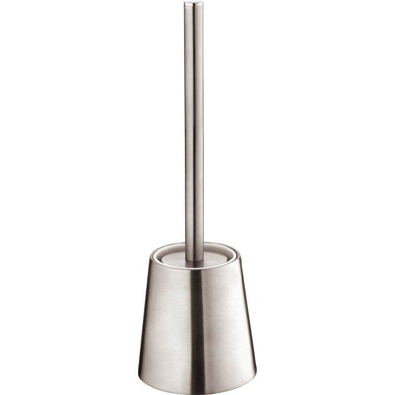 Ерж для туалета на пол Zerix LR914 с крышкой из нержавеющей стали цвет хром (LL1216) Черновцы - изображение 3