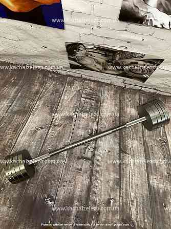 Гантели наборные 2 по 24 кг + Переходник для штанги Гантели, гири, штанги и диски металлические без покрытия Киев