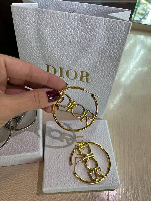 Діор сережки │Dior Одеса - фото 5