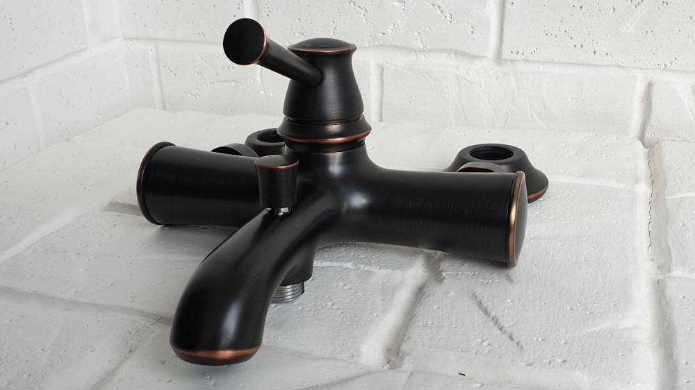 Змішувач для ванни Imprese Podzima Zrala ZMK02170804, чорний Київ - фото 6