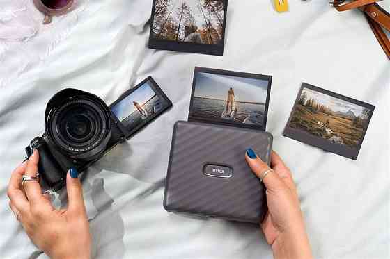 Принтер миттєвого друку Fujifilm Instax Link Wide Mocha Gray EX D (16719586) ( 13519 ) Харків