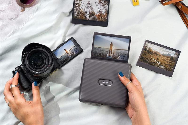 Принтер миттєвого друку Fujifilm Instax Link Wide Mocha Gray EX D (16719586) ( 13519 ) Харків - фото 3
