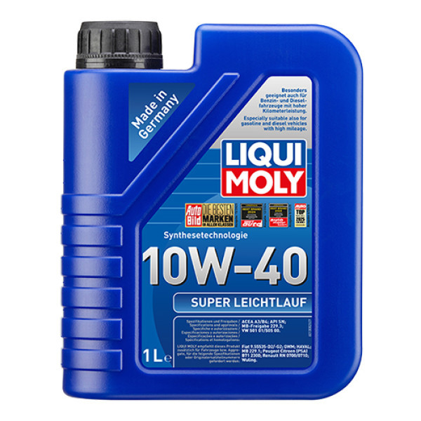 LIQUI MOLY Напівсинтетична моторна олива - Super Leichtlauf SAE 10W-40 1л. Коломия - фото 1