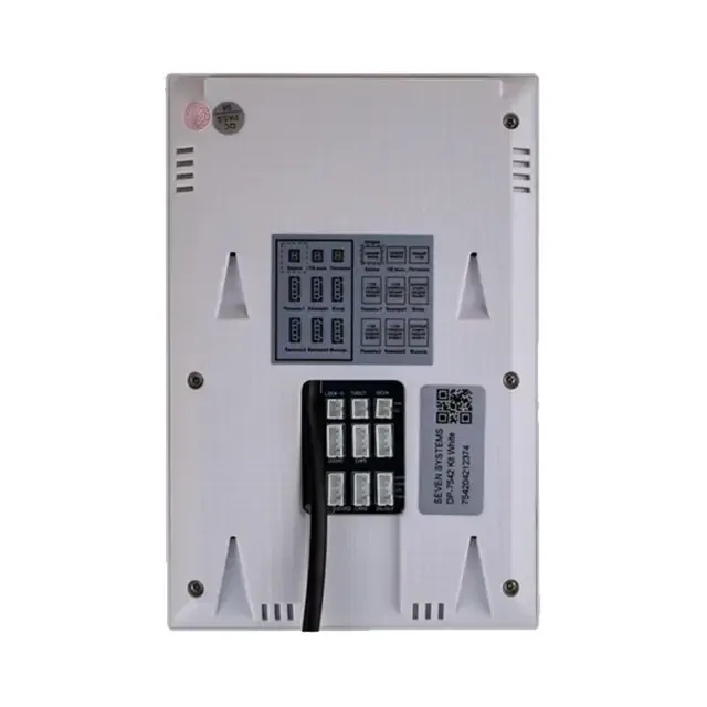 Комплект домофона 4 дюйми з викличною панеллю SEVEN DP-7541/07Kit white Київ - фото 5