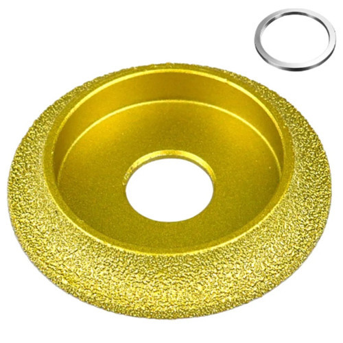 Алмазний шліфувальний диск 75 мм для обробки каменю Київ - фото 3