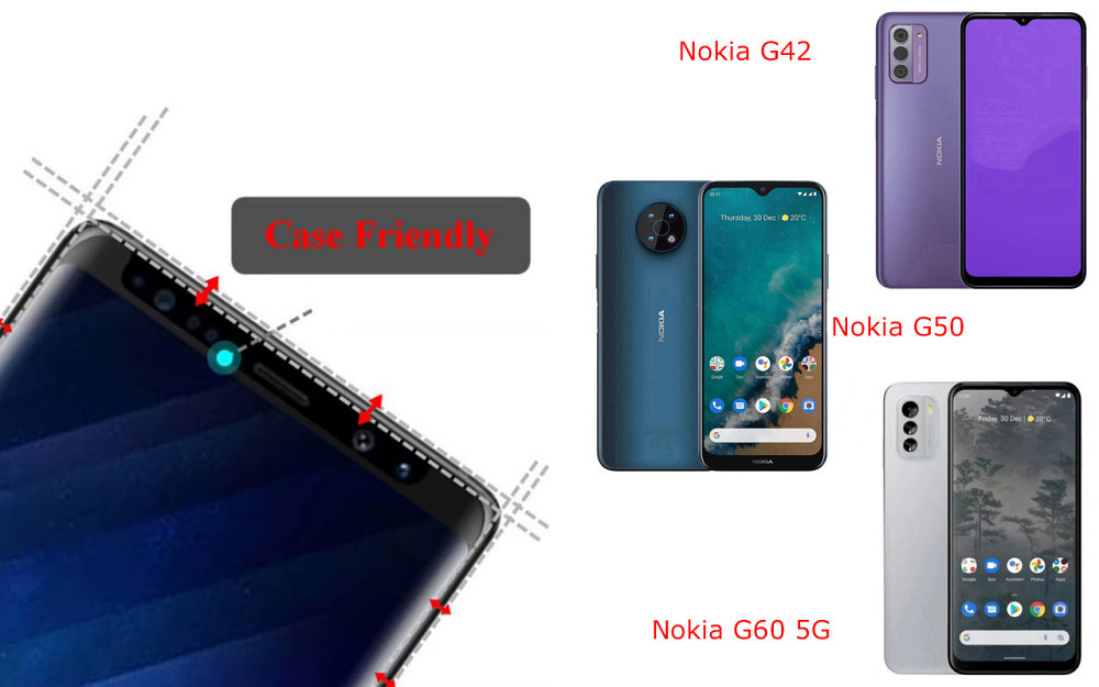 Захисне скло HyperGlass Pro для Nokia G42, Nokia G50, Nokia G60 5G – максимальна чутливість та захист Київ - фото 4