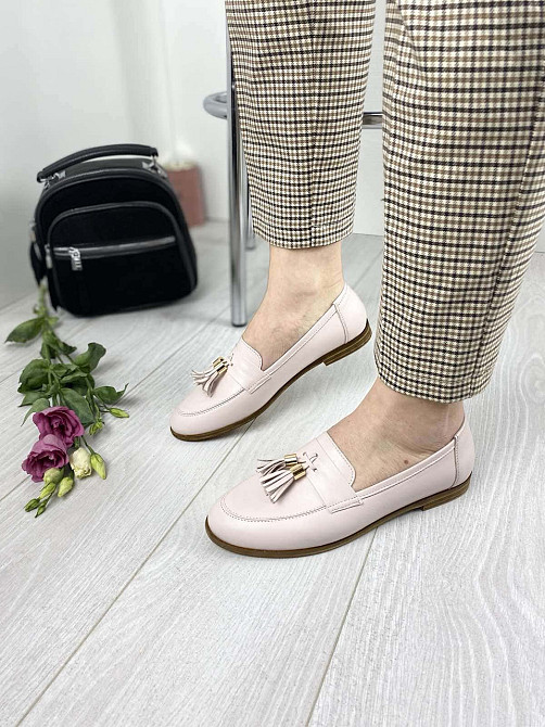 Kadar Туфлі жіночі KADAR 00-0868003 пудра (весна-осінь, шкіра натуральна) (3202) Коломыя - изображение 1