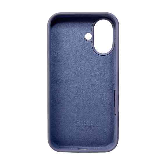 Чохол для смартфона Silicone Full Case AA Open Cam for Apple iPhone 16 28,Lavender Grey Киев