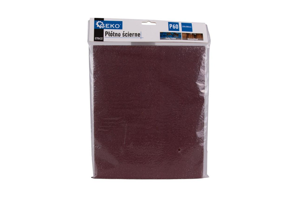 Шліфувальний аркуш "GeKo" абразивний 230х280мм на тканині P 40 Киев - изображение 3