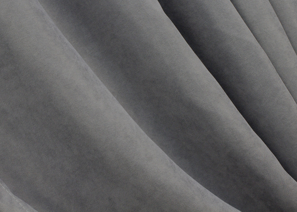 Комплект коротких штор VR-Textil Мікровелюр Petek № 1485ш Сірий 130х170 см 2 шт (35-0211) Київ - фото 5