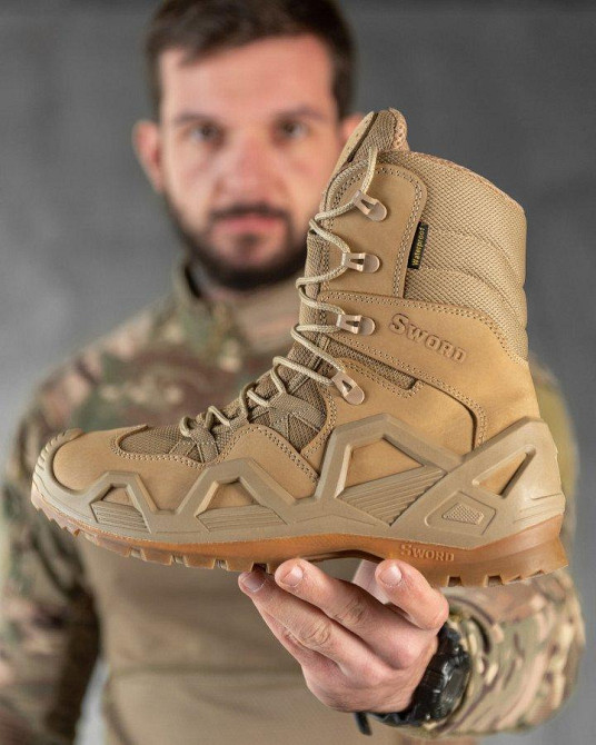 Тактичні берці Single Sword койот ВТ0586 Одеса - фото 11