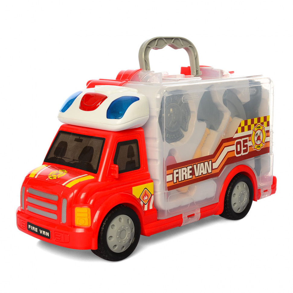 Ігровий набір Пожежного з машинкою 661-175 машинка зі світлом Вінниця - фото 3
