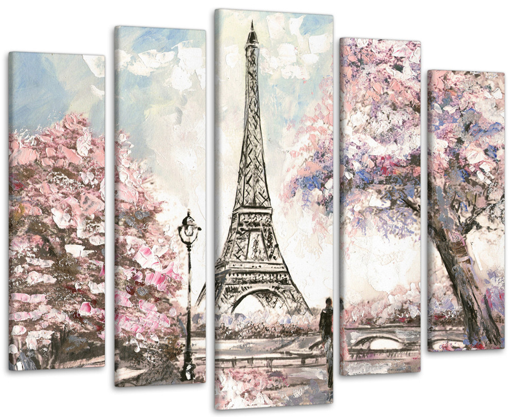 Модульная картина Париж Art-41_5 105x150 см Киев - изображение 1