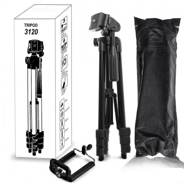 Підлоговий штатив Tripod 3120 PRO, Тринога штатив монопод, Штативи для фото зйомки CM-88 Київ - фото 2