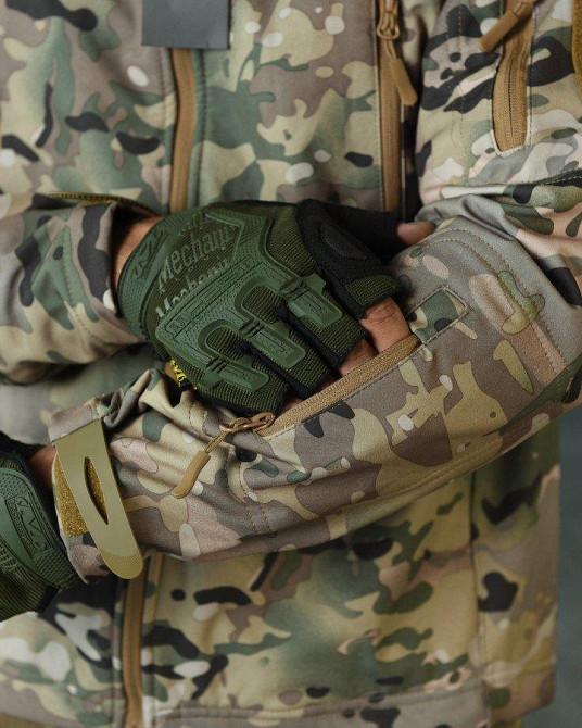 Куртка тактическая на осеньна весну софт шел водоотталкивающяя мультикам  XXL Одесса - изображение 18