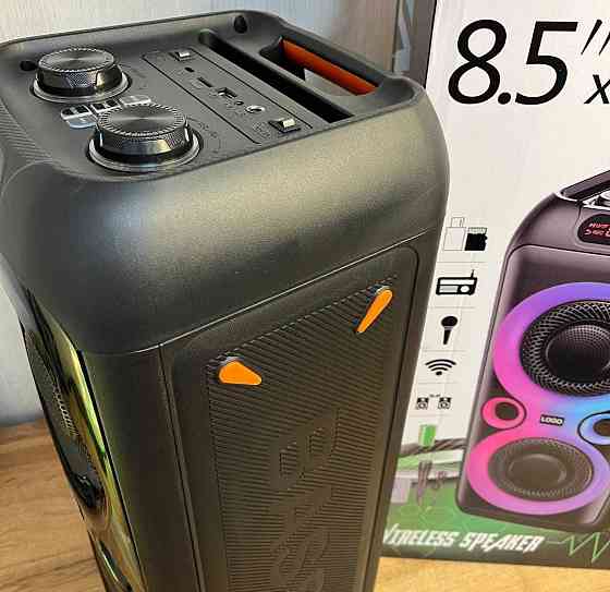 КАЧЕСТВО Колонка Bluetooth TTD-2809 20Вт с караоке и пультом и подсвет. Киев