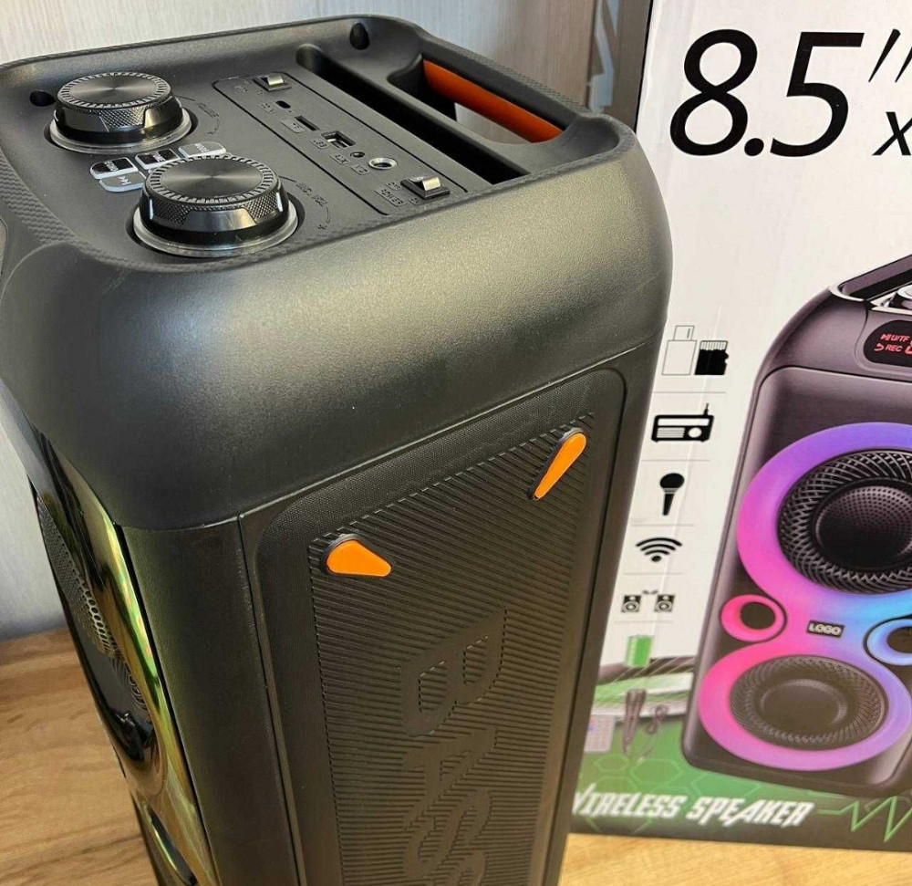 ЯКІСТЬ Колонка Bluetooth TTD-2809 20 Вт із караоке та пультом і підсвіткою. Київ - фото 2