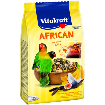 Корм для птахів Vitakraft African для нерозлучники і інших маленьких африканських папуг 750 г (4008239216410) Вінниця - фото 1