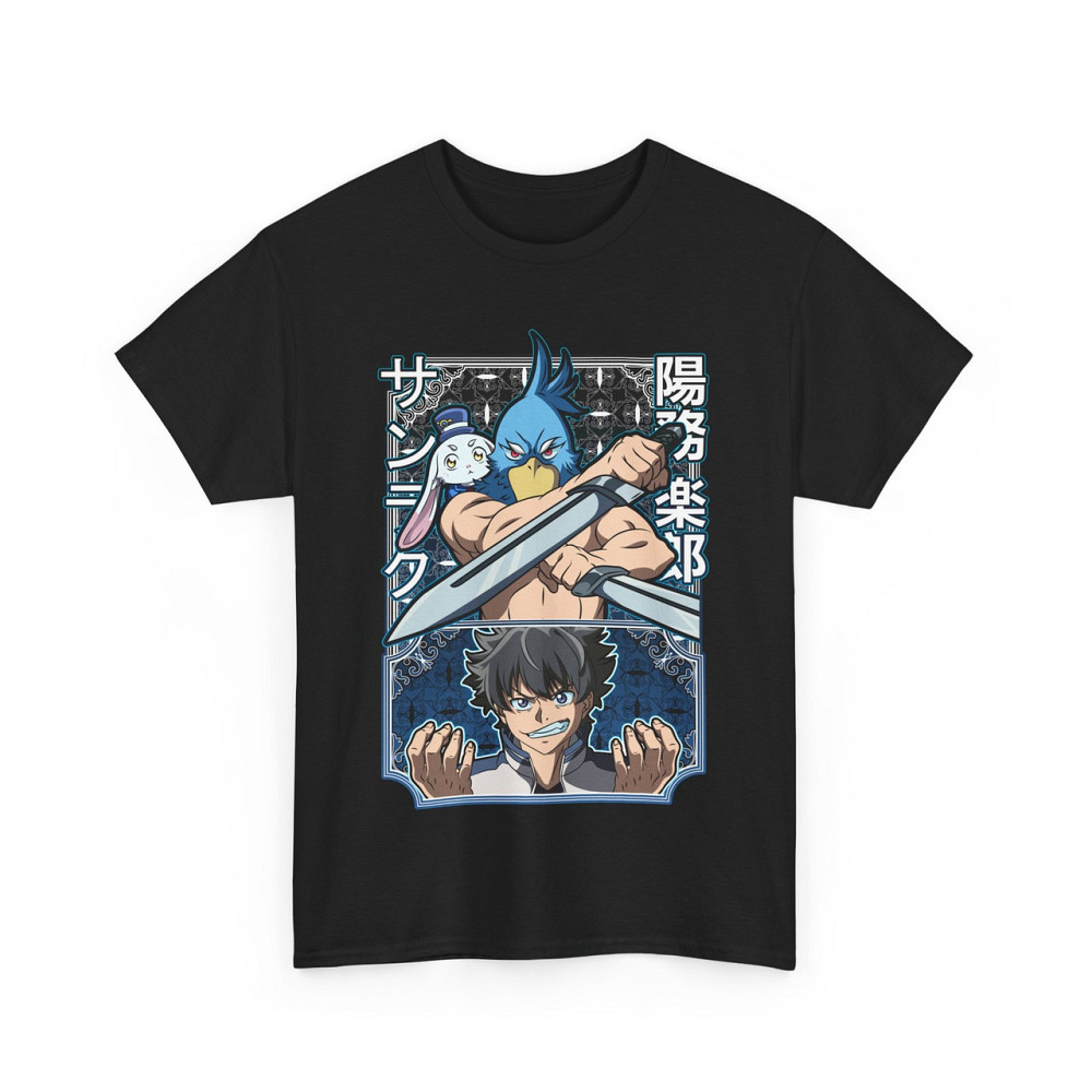 Футболка для мальчика аниме Схангри Ла Фронтиер Сунраку оверсайз (рост от 165 до 180 ) Черний AnimeJ0082m Днепр - изображение 4
