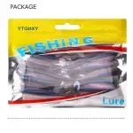 Съедобные виброхвосты Amlucas Easy Shiner 7.5 см 2 г, 10 шт, силиконовые приманки для рыбалки Киев - изображение 9