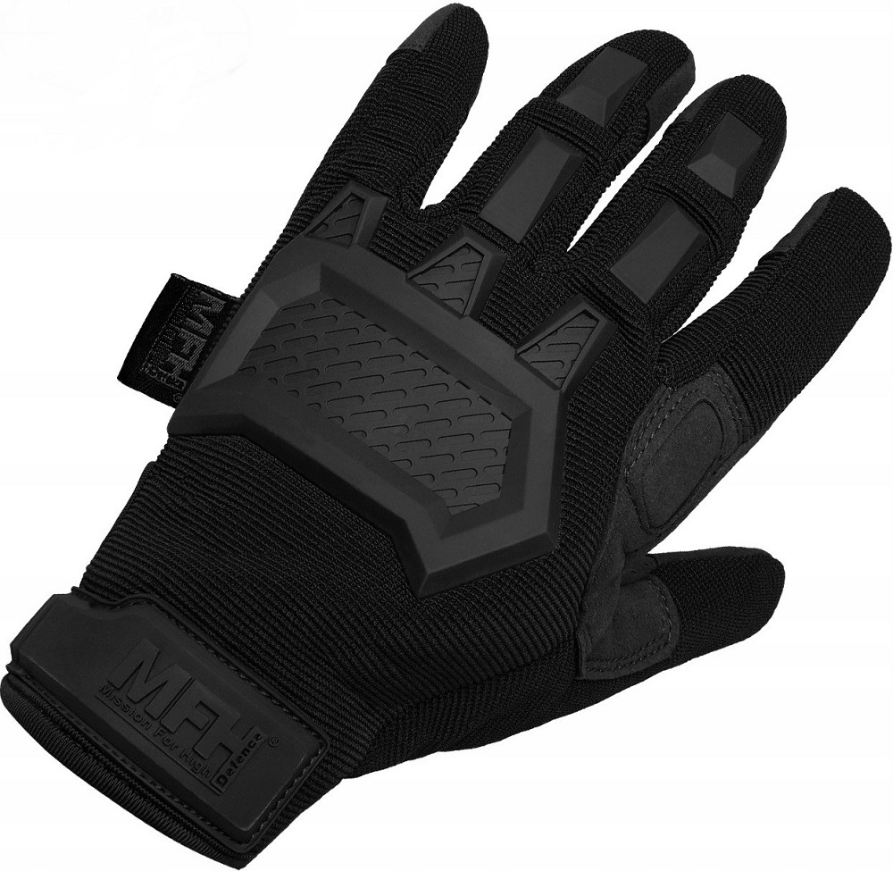 Тактические Защитные Перчатки всесезонные для стрельбы с липучкой MFH 