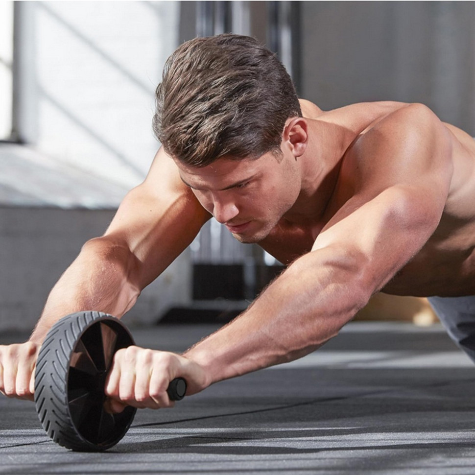 Ролик для преса одинарний Ab Roller NE-ABROL-12 Вінниця - фото 4