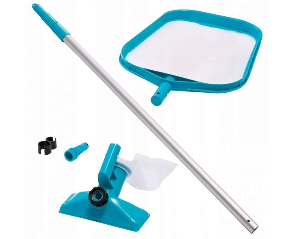 Набір для очищення дна та верхнього шару для басейнів 488см та нижче Блакитний (28002) Чернигов - изображение 5