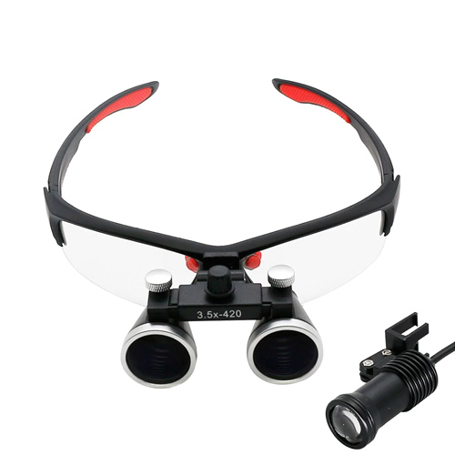 Увеличительные очки-лупа с подсветкой и аккумулятором Киев