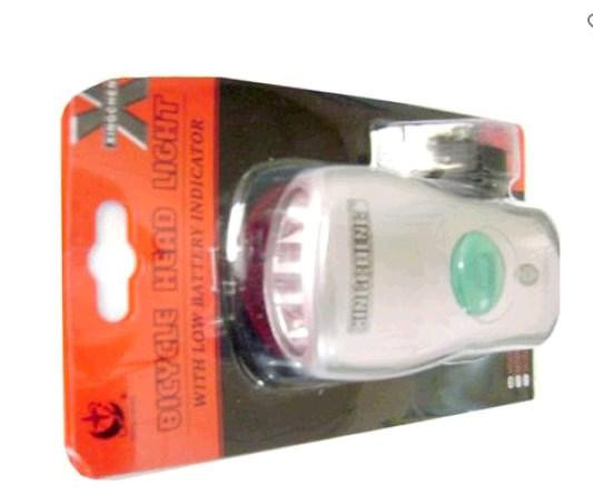 Оптика велосипедна (фара передня) (715 сіра) Мукачево - фото 1