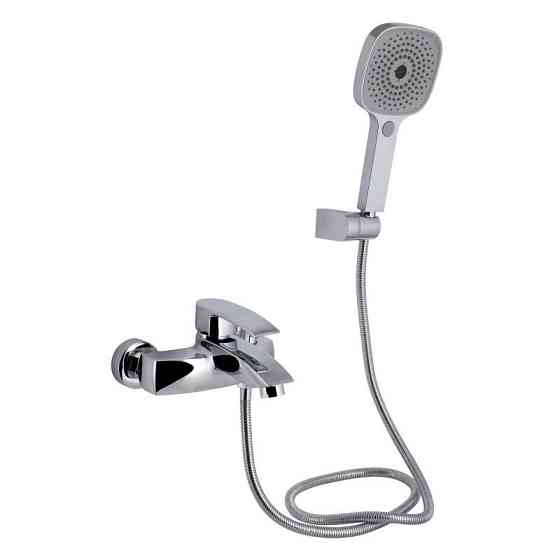 Смеситель для ванны c душевым гарнитуром Qtap Swan Eco QTSWA259CRM45534 Chrome Харьков