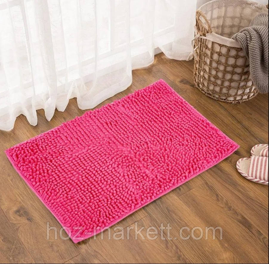 Коврики для ванной и туалета набор ковриков розовый 90 × 60 см и 60 х 50 см Харьков - изображение 3