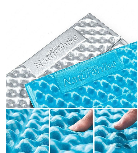 Килимок складний IXPE NaturehikeThickened NH20FCD07, алюмінієва плівка, 25 мм, жовтий Киев - изображение 4