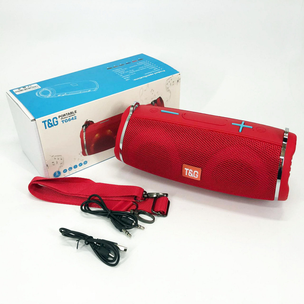 Колонка з підсвічуванням і зарядкою TG642, Портативна акустична bluetooth колонка NQ-94 Львів - фото 12
