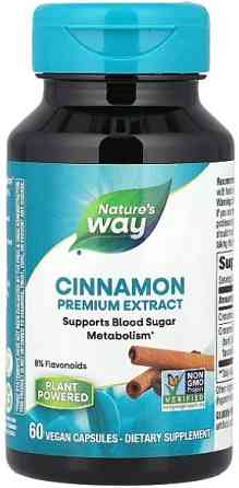 Екстракт кориці Nature's Way Cinnamon 60 капсул Київ