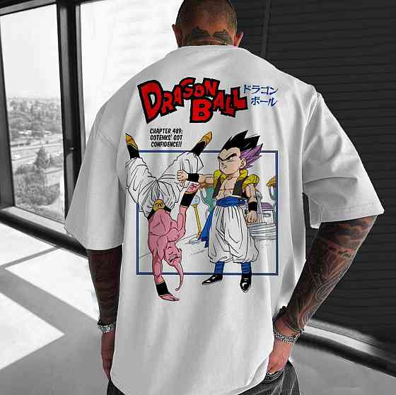 Футболка чоловіча с принтом  46 Біла 2664091077 Дніпро