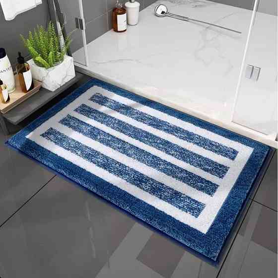 Коврик для ванной и душа Bathlux 50х80 см, противоскользящий на резиновой основе, влаговпитывающий Каменец-Подольский