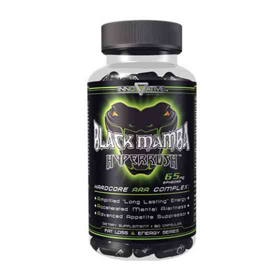 Жиросжигатель Innovative Labs Black Mamba (65 mg ephedran) 90 caps Луцк