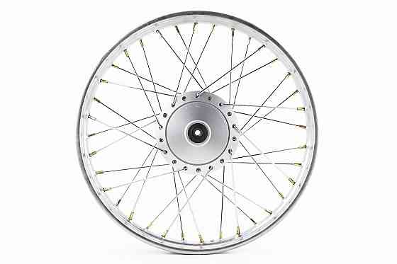 Диск передній спицьований (колесо) 1,2-17" DELTA, хром (вісь 10мм) Київ