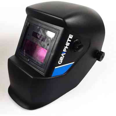 Маска сварщика Graphite автозатемнение, 1/15000 сек, два датчики дуги, регулировка с (56H822) Винница