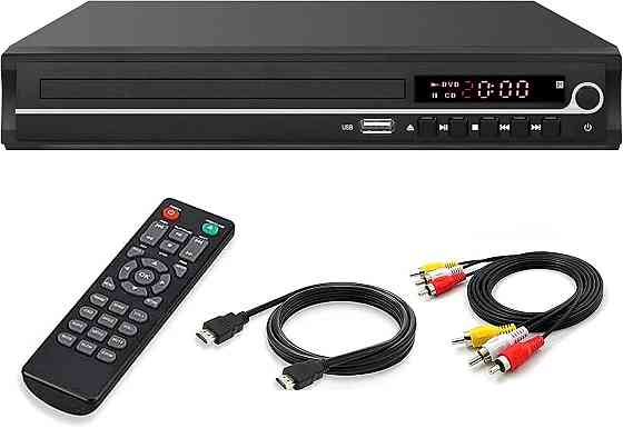 Многоформатный HDMI DVD-проигрыватель VATI для Smart TV с поддержкой 1080P Full HD с кабелем HDMI с  Днепр
